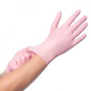 Roze Nitril Handschoenen